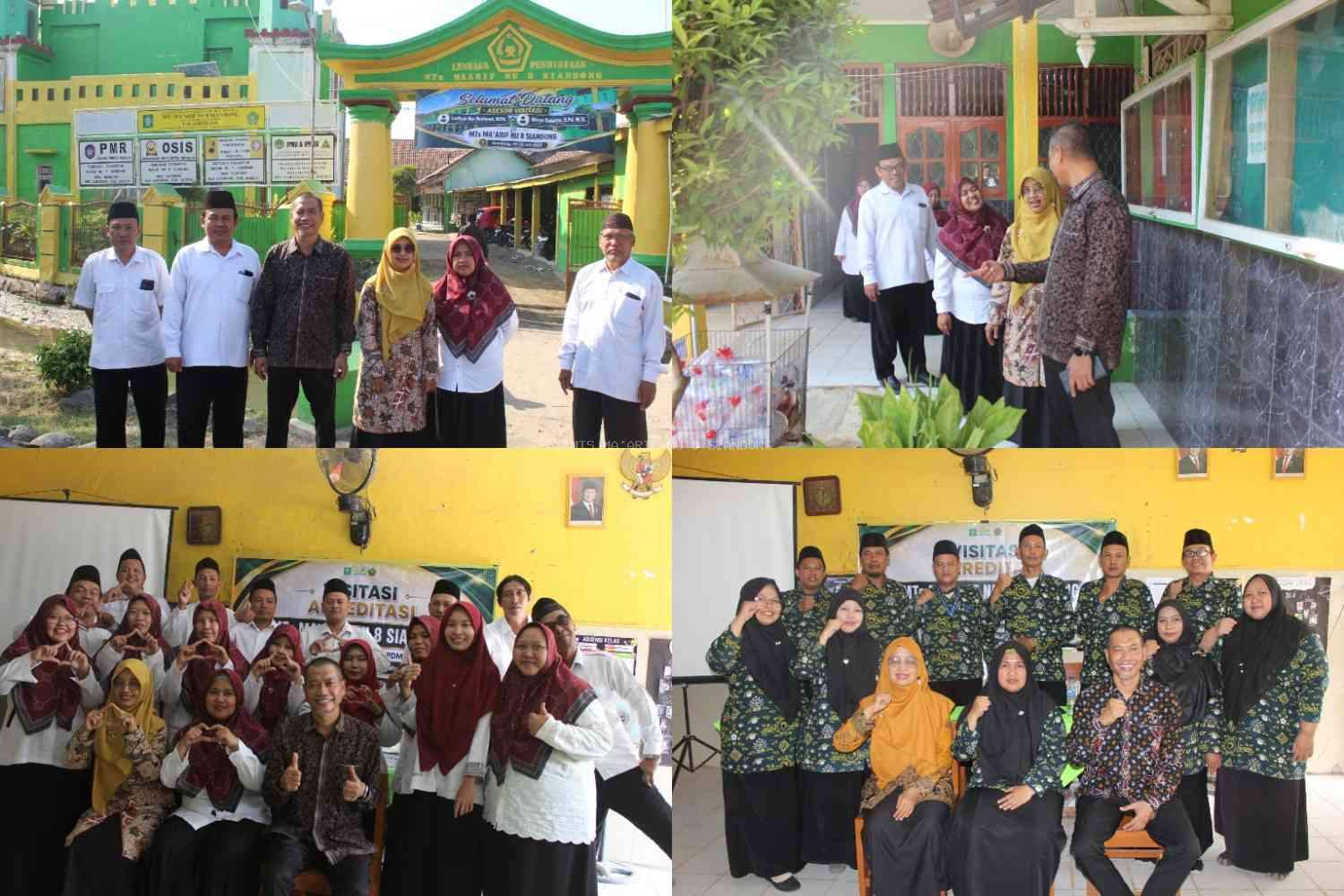 MTs Ma’arif NU 8 Siandong Sukses Laksanakan Visitasi Akreditasi Selama Dua Hari